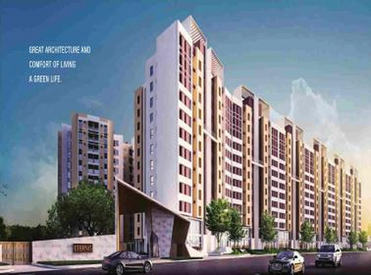 Eternis luxury apartments in Madhyamgram, Kolkata