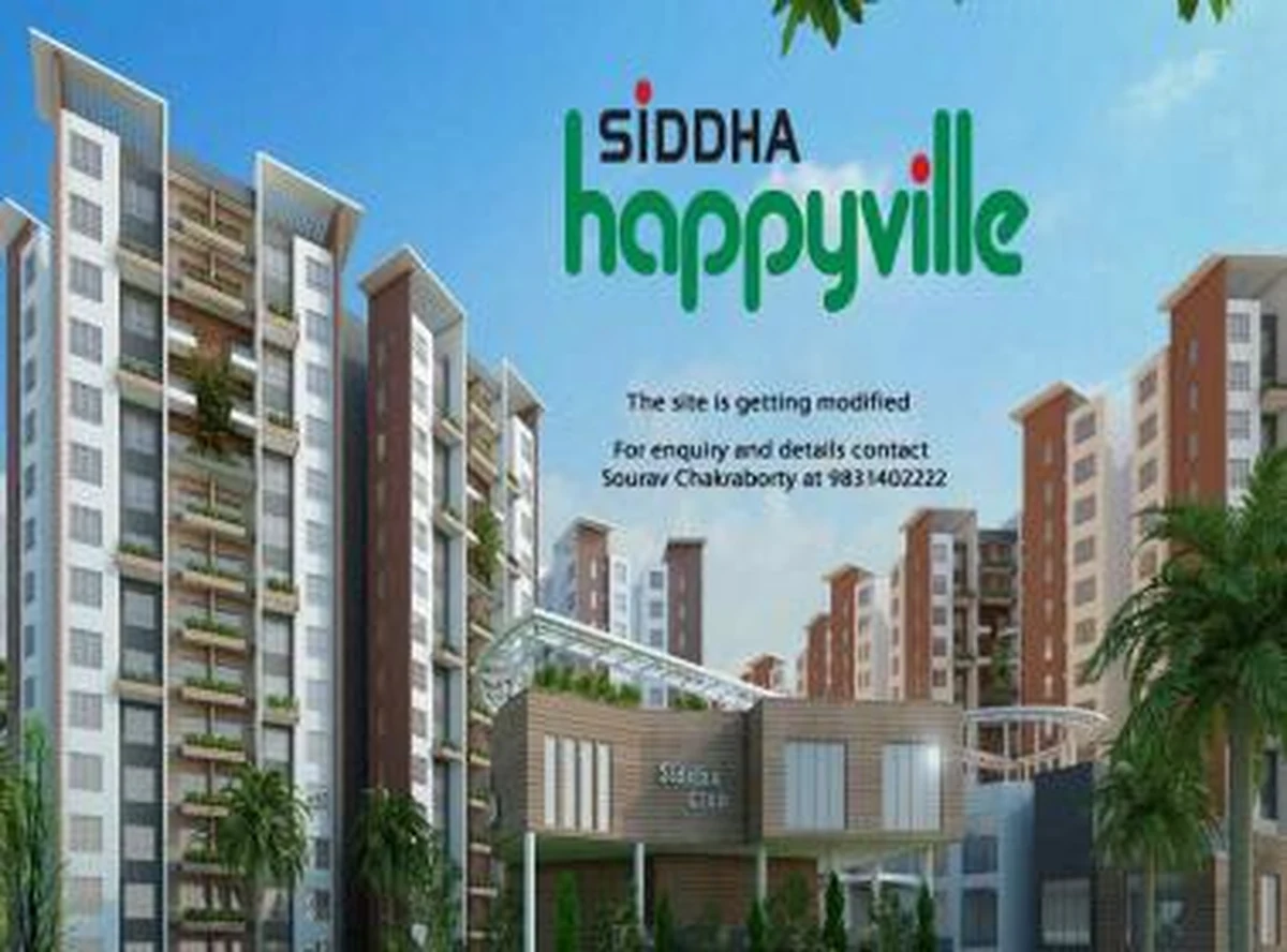 Siddha Happyville luxury apartments in Rajarhat, Kolkata