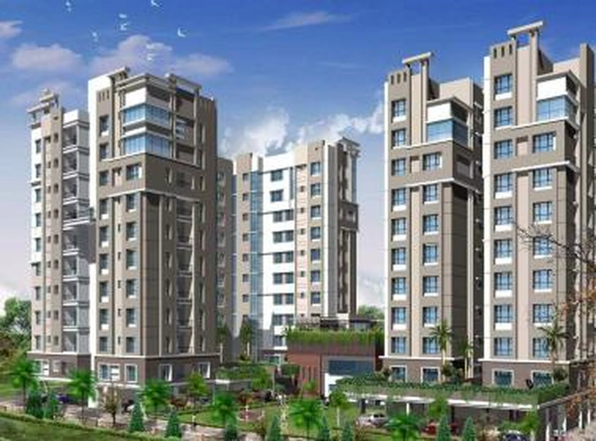 Siddha Waterfront luxury apartments in Khardah, Kolkata