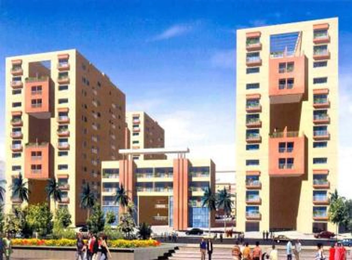 Greenwood Elements luxury apartments in Rajarhat, Kolkata